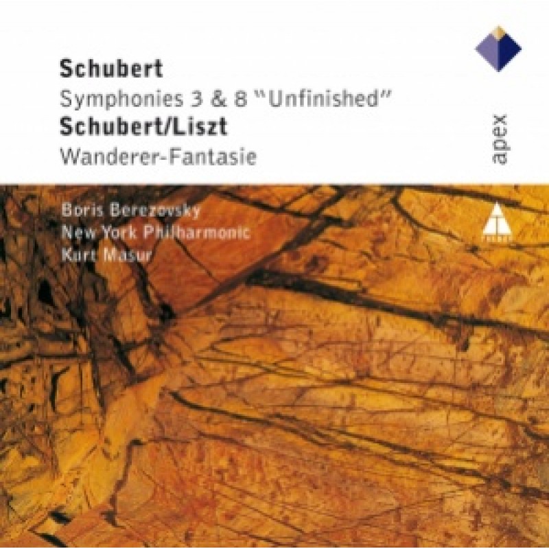 CD Franz Schubert - Symphonies 3 & 8 "Unfinished"